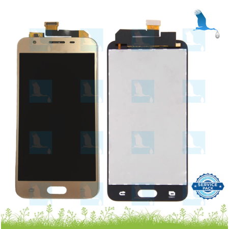 Display + Touchscreen - GH96-10324A - GH96-11672A - Gold - Galaxy J5 Prime (SM-G570) - sp
