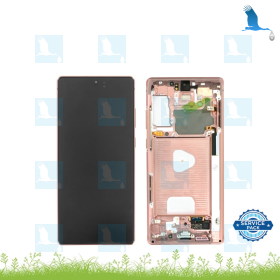 LCD + Touchscreen - GH82-23495B - GH82-23733B - Bronze (Mystic Bronze) - Galaxy Note 20 - N980 (4G) / N981 (5G) - sp LCD + Touchscreen - GH82-23495B - GH82-23733B - Bronze (Mystic Bronze) - Galaxy Note 20 - N980 (4G) / N981 (5G) - sp