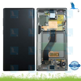 LCD + Touch + Frame - GH82-20838C - Silber (Aura Glow) - Note 10 (N975)/ Note 10+ (N976) - service pack LCD + Touch + Frame - GH82-20838C - Silber (Aura Glow) - Note 10 (N975)/ Note 10+ (N976) - service pack