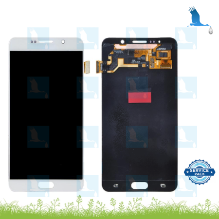 LCD + Touch - GH97-17755C - Blanc - Samsung Galaxy Note 5 - N920F - sp