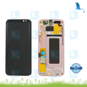 Écran + Tactile + Châssis - GH97-20457F - Rose - Samsung S8 (G950) - service pack Écran + Tactile + Châssis - GH97-20457F - Rose - Samsung S8 (G950) - service pack