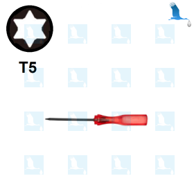 Tournevis Torx T5 - (Exemple: Fixation de batterie MacBook) Tournevis Torx T5 - (Exemple: Fixation de batterie MacBook)