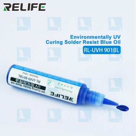 Solder Shield - RL-UVH 901BL - Blue - Relife