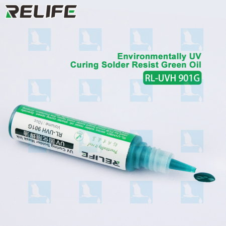 Solder Shield - RL-UVH 901G - Green - Relife