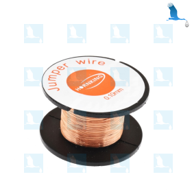 Fil à souder en cuivre 0.1mm, ligne de saut de liaison PCB Fil à souder en cuivre 0.1mm, ligne de saut de liaison PCB