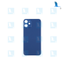 Vitre arrière - Grand orifice - Bleu - iPhone 12 - oem