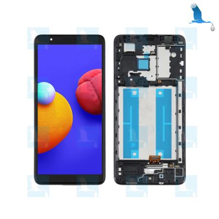 LCD + Touchscreen + Frame - GH81-18209A - Samsung Galaxy A01 (A015F) - ori