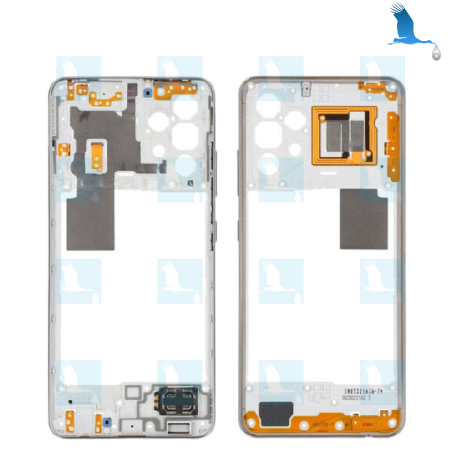 Middle Frame - GH97-26181B - Blanc (Awesome white) - Galaxy A32 (4G) A325F - oem