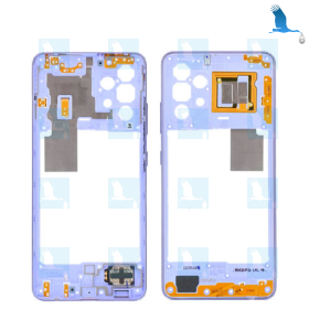 Middle Frame - GH97-26181D - Awesome purple - Galaxy A32 (4G) A325F - oem Middle Frame - GH97-26181D - Awesome purple - Galaxy A32 (4G) A325F - oem