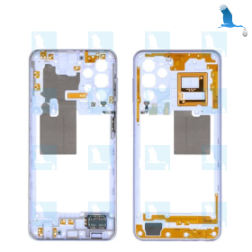 Middle Frame - GH97-25939D - Lila (Awesome purple) - Galaxy A32 (5G) A326B - oem Middle Frame - GH97-25939D - Lila (Awesome purple) - Galaxy A32 (5G) A326B - oem