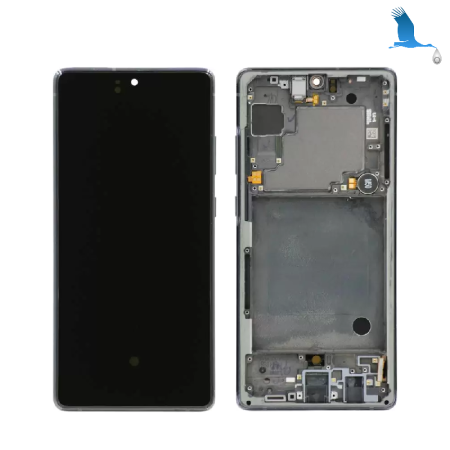 LCD + Touchscreen + Frame - GH82-22804A - Nero - Samsung Galaxy A71 5G (A716B) - ori