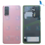 Back cover, Battery cover - GH82-22068C GH82-21576C - Cloud Pink - S20 (G980F/G981B) - Original - qor