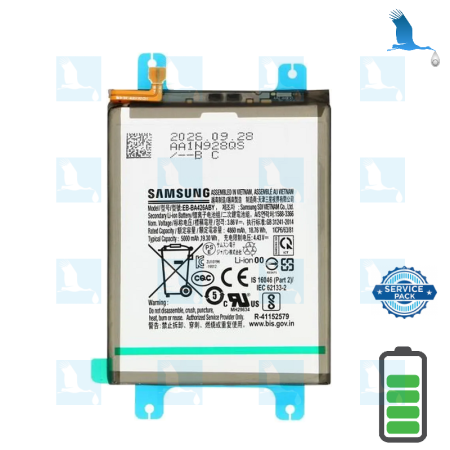 Akku - EB-BA426ABY - GH82-25461A - 4.43V - 5000mAh - 19.3Wh Galaxy (A32 / A42 / A72 4G / M22 / M32 / 5G) - service pack