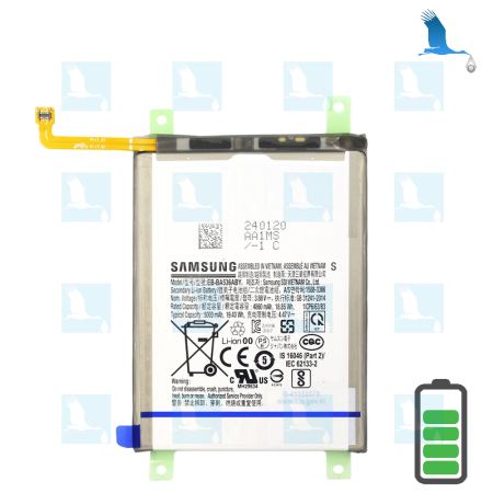 Batterie - EB-BA336ABY - GH82-28146A - GH82-28027A - 4.47V - 5000 mAh - 19.4Wh - Galaxy A33 5G (A336B) / A53 5G (A536B) - ori