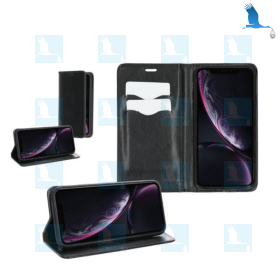 Bookcase Basic Magnetic - Black - iPhone XR