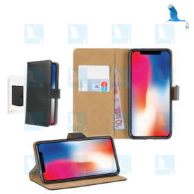 Anco Bookcase - Nero - iPhone X / iPhone XS Anco Bookcase - Nero - iPhone X / iPhone XS
