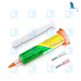 Lötpaste - Niedrige Temperatur 138° - 20g Spritze - KEK Sn42Bi58 Lötpaste - Niedrige Temperatur 138° - 20g Spritze - KEK Sn42Bi58
