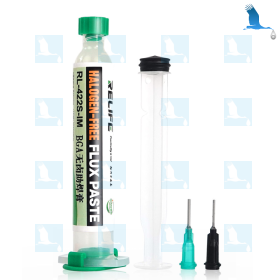 Pâte à souder - Basse température 138° - 10cc - RL-422S-IM Pâte à souder - Basse température 138° - 10cc - RL-422S-IM