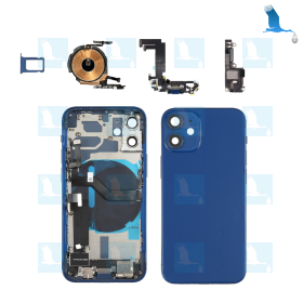 Valigetta completa di piccoli ricambi - Blu - iPhone 12 mini - oem Valigetta completa di piccoli ricambi - Blu - iPhone 12 mini - oem
