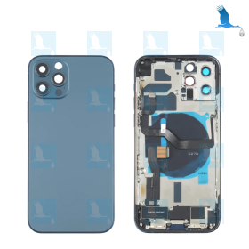 Frame complete - Blau (Pacific blue) - iPhone 12 Pro - oem Frame complete - Blau (Pacific blue) - iPhone 12 Pro - oem