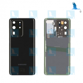 Backcover - GH82-22217A - Noir (Cosmic Black) - S20 Ultra (G988) - service pack Backcover - GH82-22217A - Noir (Cosmic Black) - S20 Ultra (G988) - original