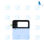 ZFlip4 - Frontabdeckung (ohne LCD) - GH97-27947Dx - Blau - Samsung Galaxy ZFlip 4 (F721B)