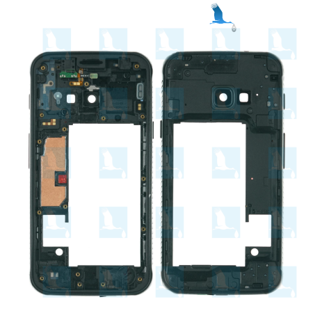 Middle frame - GH98-44218A - Samsung XCover 4S (G398) - ori