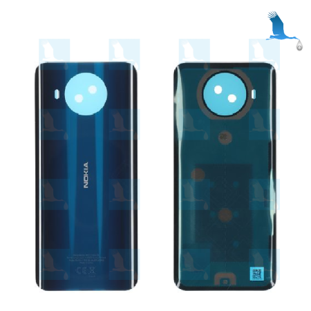 Batterie cover - HQ3160AM98000 - Bleu - Nokia 8.3 (TA-1243 / TA1251) - original