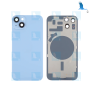 iPhone 14 PLus - Battery cover + camera lens - Batterieabdeckung mit Kameraobjektiv - Blau - iPhone 14 PLus - oem