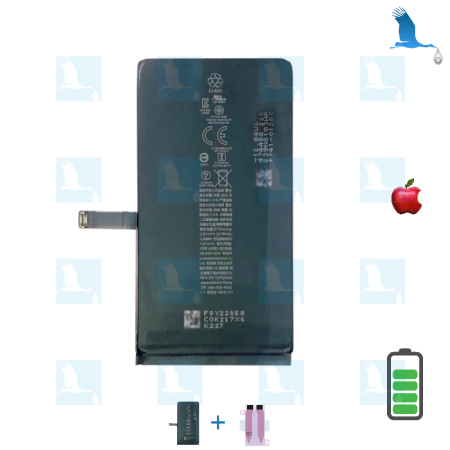 Batterie iPhone 14 - qor - A2863 - 3.87V - 3279 mAh - 12.68Wh - iPhone 14