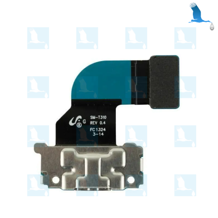 Charging connector flex - GH59-13426A - Samsung Tab 3 8.0 (SM-T310)