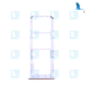 Galaxy A32 - SIM card tray - GH98-46409B - Awesome white - Galaxy A32 (4G) A325F - oem