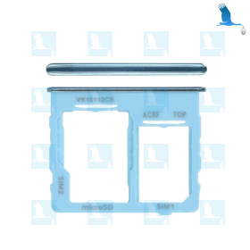 Galaxy A32 5G - Tiroir carte SIM - GH63-19393C - Bleu (Awesome blue) - Galaxy A32 (5G) A326B - oem