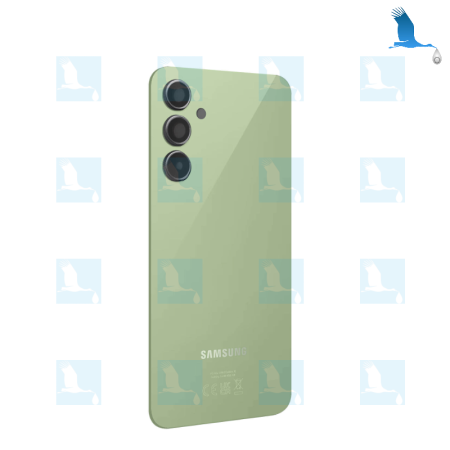 Vitre arrière cache batterie - GH82-30703C - Vert (Light Green) - Samsung Galaxy A54 5G (A546B) - oem