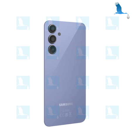 Vitre arrière cache batterie - GH82-30703D - Violet (Light Violet) - Samsung Galaxy A54 5G (A546B) - oem