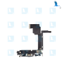 iPhone 15 ProMax - Charging port flex - Blu (Titanium blue) - ori