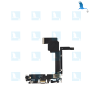 iPhone 15 ProMax - Charging port flex - Grigio (Titanium natural) - ori