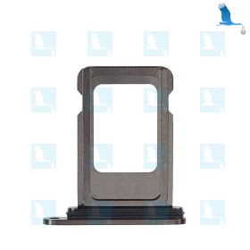 iPhone15 ProMax - Sim card tray - Schwarz (Titanium back)
