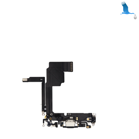 iPhone15 Pro - Charging boar and flex connector - Nero (Titanium black)