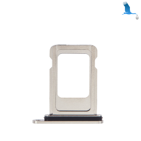 iPhone15 Pro - SIM card Tray - Blanc (Titanium White) iPhone15 Pro - SIM card Tray - Blanc (Titanium White)