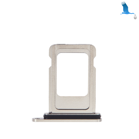 iPhone15 Pro - SIM card Tray - Bianco (Titanium White)