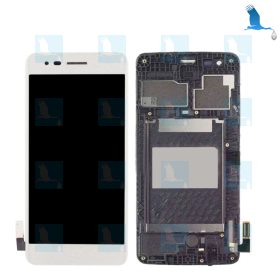 LG K8 (2017) MS210 - LCD + Touchscreen - original - White LG K8 (2017) MS210 - LCD + Touchscreen - original - White