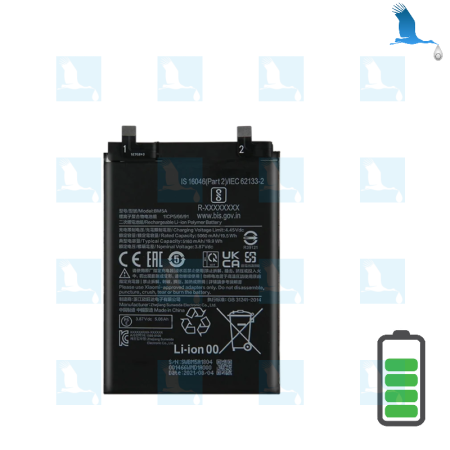 Redmi Note 11 Pro / 11Pro (5G) - Batterie - BM5A - 3,87V - 5060mAh - 19,5Wh - oem