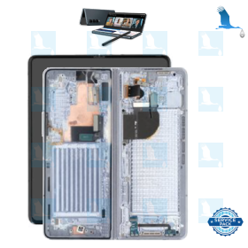 LCD + Touch + Frame - GH82-31842C - Ice blue - service pack - Z Fold 5 (F946B) LCD + Touch + Frame - GH82-31842C - Ice blue - service pack - Z Fold 5 (F946B)