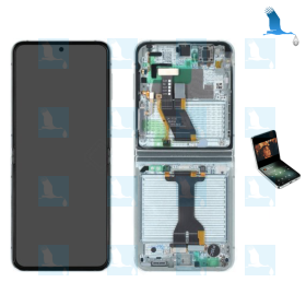 Z Flip 5 - LCD + Touch + Frame - GH82-31827D - Mint - Z Flip 5 (F731B) - service pack Z Flip 5 - LCD + Touch + Frame - GH82-31827D - Mint - Z Flip 5 (F731B) - service pack