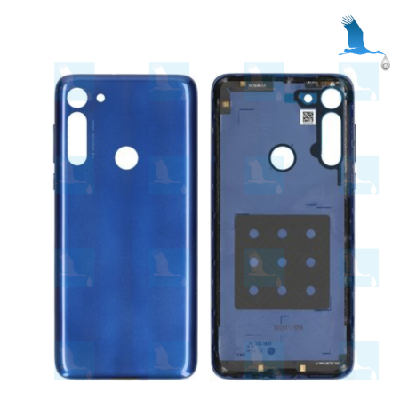 Battery cover - S948C64924 - Neon blue - Motorola G8 Power (XT2041)