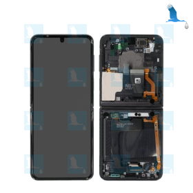 ZFlip4 - LCD + Touch + Frame - GH82-29440A - Nero (graphite) - Samsung Galaxy ZFlip 4 (F721B) ZFlip4 - LCD + Touch + Frame - GH82-29440A - Nero (graphite) - Samsung Galaxy ZFlip 4 (F721B)