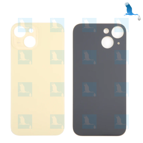 Copri batteria/vetro cover posteriore (Big holle) - Giallo - iPhone 15 Plus  - 6,7" - oem