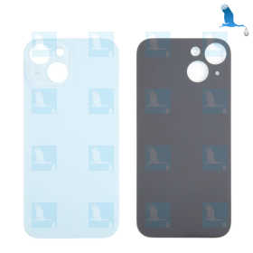 Copri batteria/vetro cover posteriore (Big holle) - Blu - iPhone 15 Plus  - 6,7" - oem