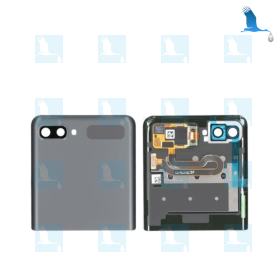 Back cover + display LCD sub - GH96-13806A -  Gris (Mystic grey) - Galaxy Z Flip 5G (F707B) - Service pack Back cover + display LCD sub - GH96-13806A -  Gris (Mystic grey) - Galaxy Z Flip 5G (F707B) - Service pack